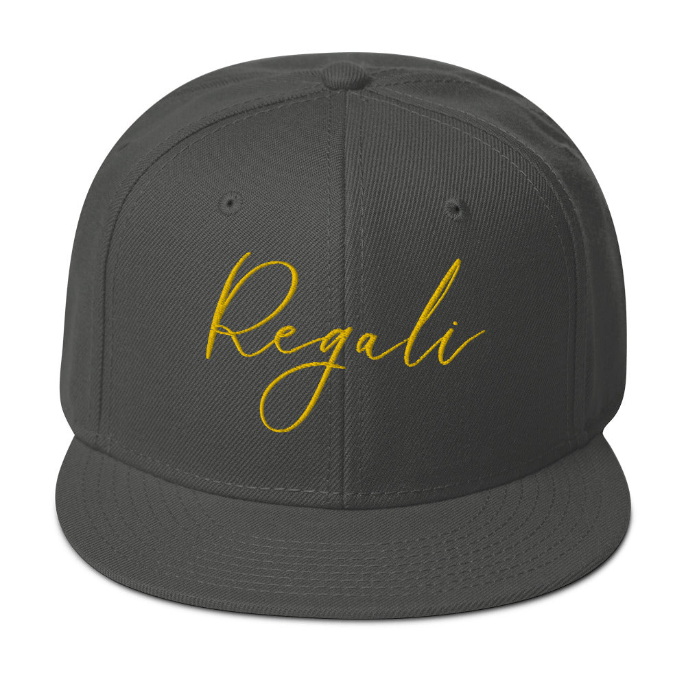 Regali Snapback Flat-Brim Hat